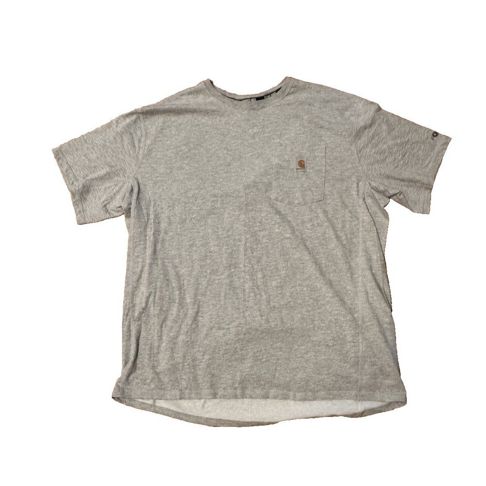 Carhartt Men's Size 2XL Gray T Shirt